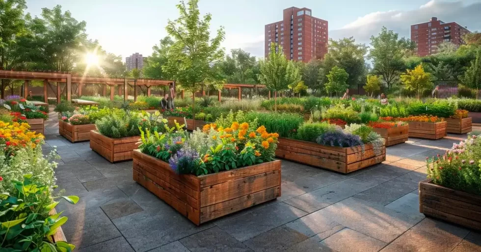 Argila expandida o segredo do jardim no condominio