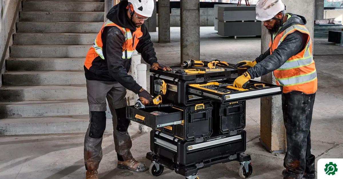 Estação modular DEWALT TOUGHSYSTEM 2.0 DXL: robustez e personalização 1 Estação modular DEWALT TOUGHSYSTEM 2.0 DXL